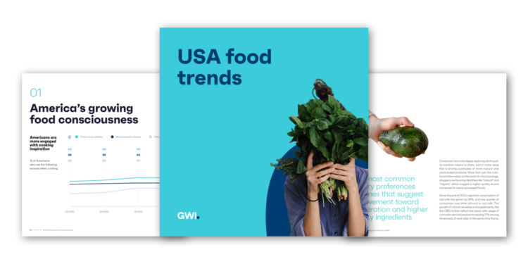 USA food trends: changes in how Americans eat