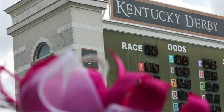 Kentucky Derby 2022: Long-shot Rich Strike crosses finish line
