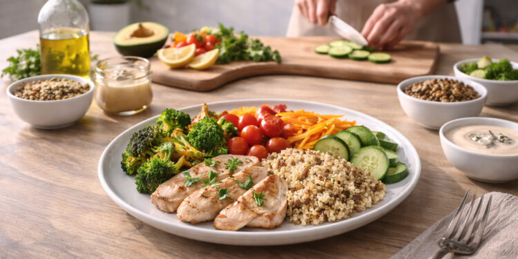 Balanced Plate Principles for Everyday Home Cooking