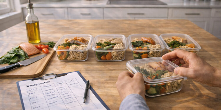 Meal Prep Habits That Support Home Fitness Goals