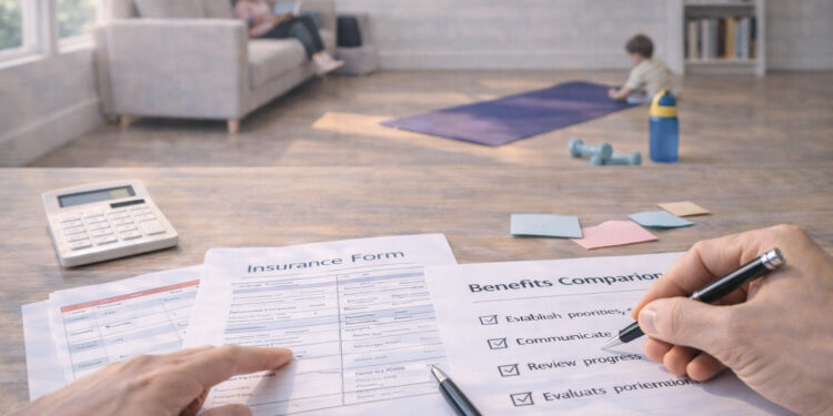 Balancing Home Fitness and Family Health Coverage Needs