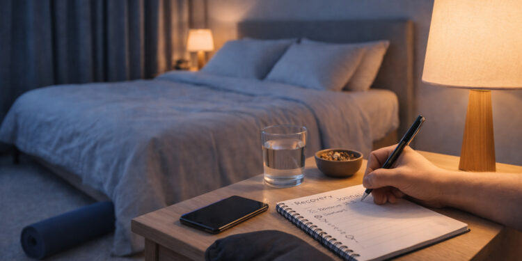 How Small Evening Changes Speed Physical Recovery