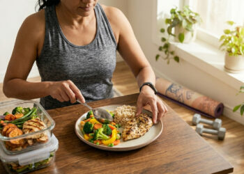 Practical Plate Structure for Consistent Home Workout Fuel
