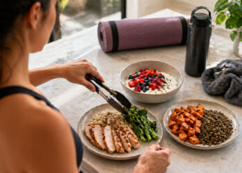 Post-Workout Plate Patterns for Improved Home Recovery