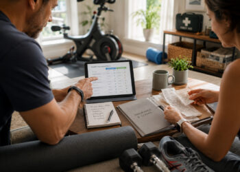 Optimizing Policy Choices for At-Home Fitness Coverage