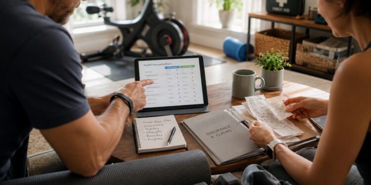 Optimizing Policy Choices for At-Home Fitness Coverage
