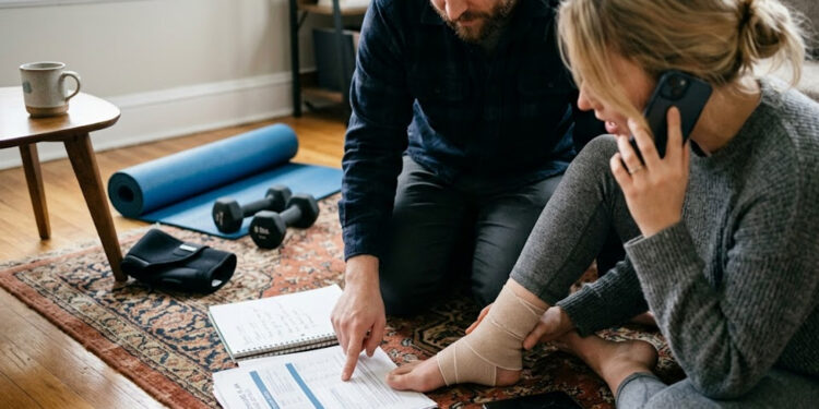 Mapping Coverage Gaps for Safer Home Fitness Routines