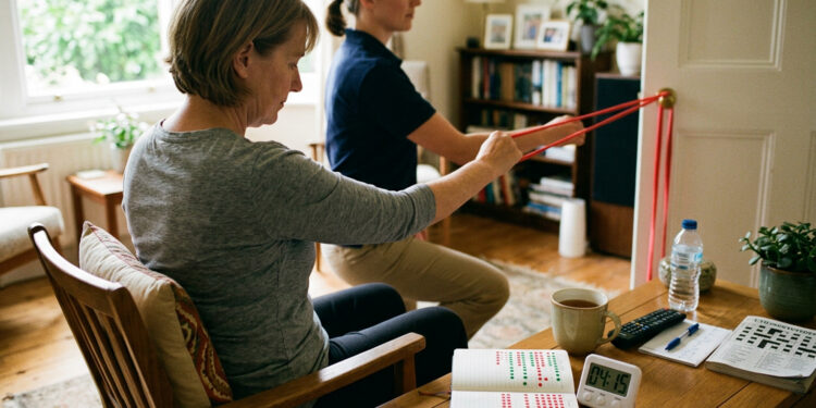 A Home Framework for Gradual Musculoskeletal Recovery
