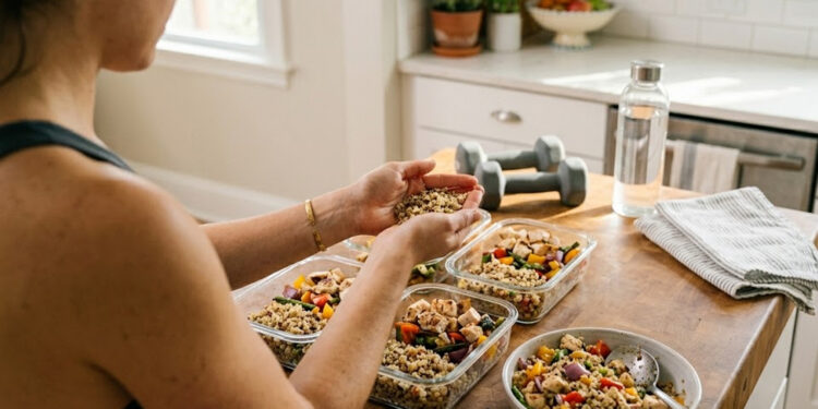 Simple Meal Architecture to Support Home Training