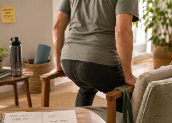 Small Signals: Habit Design for Gentle Joint Recovery at Home