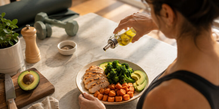 Everyday Plate Balance for Energized Home Workout Days