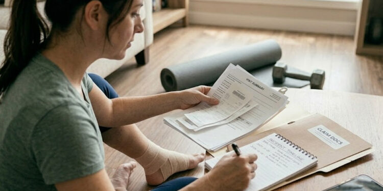 Preparing a Simple Claim Kit for Home Workout Incidents