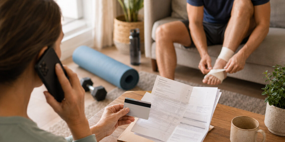 Steps to Secure Medical Coverage for Home Workout Injuries