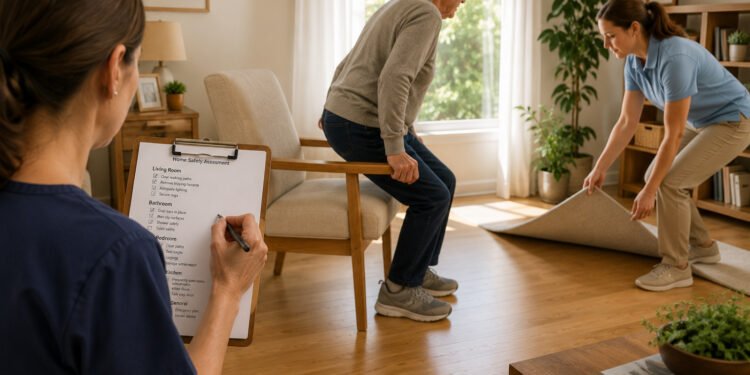Designing Daily Checkpoints for Safer Home Rehabilitation