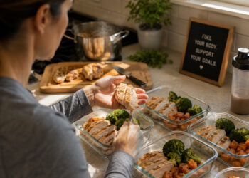 Cooking and Portion Techniques to Support At-Home Fitness