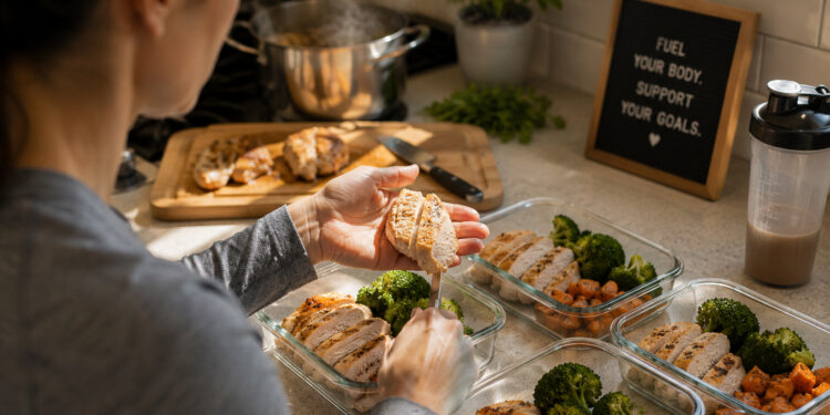 Cooking and Portion Techniques to Support At-Home Fitness