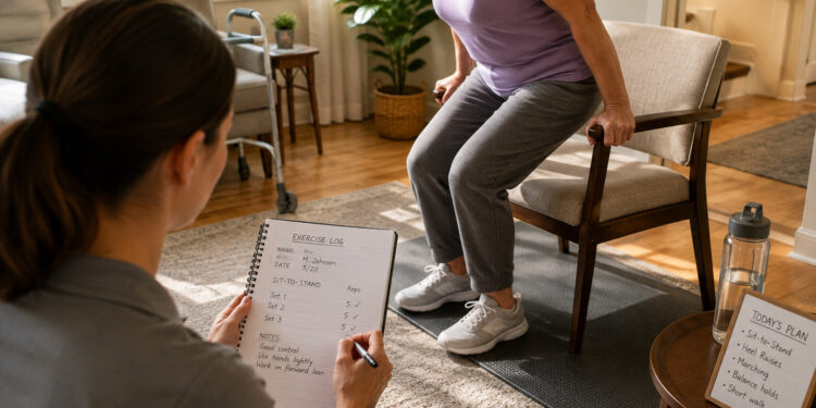 Setting Up a Home Progression Plan for Gentle Mobility
