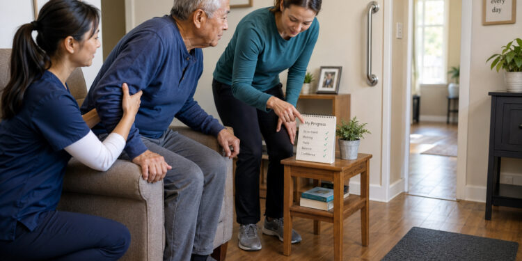 Home Steps for Gradual, Confident Mobility Recovery