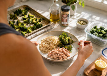 Build Balanced Plates from Minimal Ingredients for Home Workouts