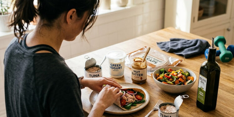 Assemble Quick Recovery Meals from Minimal Grocery Blocks