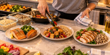 Build Nightly Plates Around Protein, Veg, and Starch