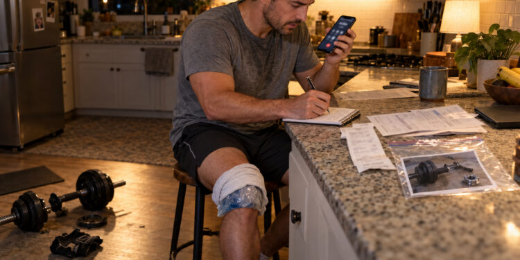 How to Triage Care and Costs After a Home Workout Injury
