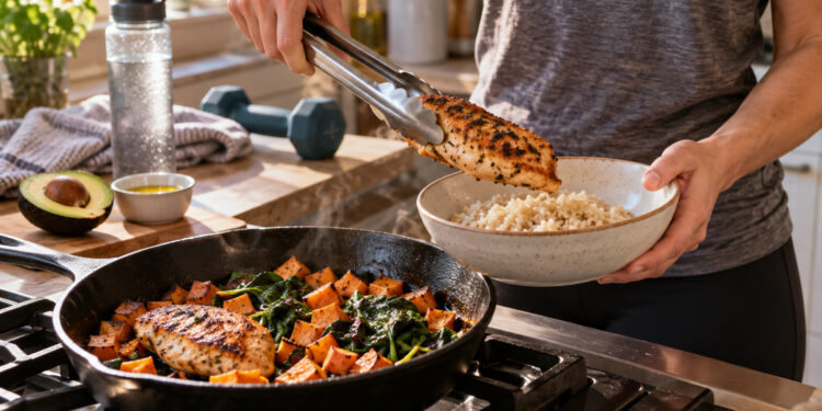 Simple, Realistic Meals to Repair Muscles After Home Workouts